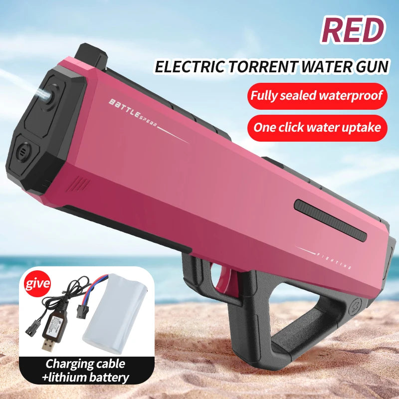 WaterGlockz AquaBurst™ High-Pressure Electric Water Gun
