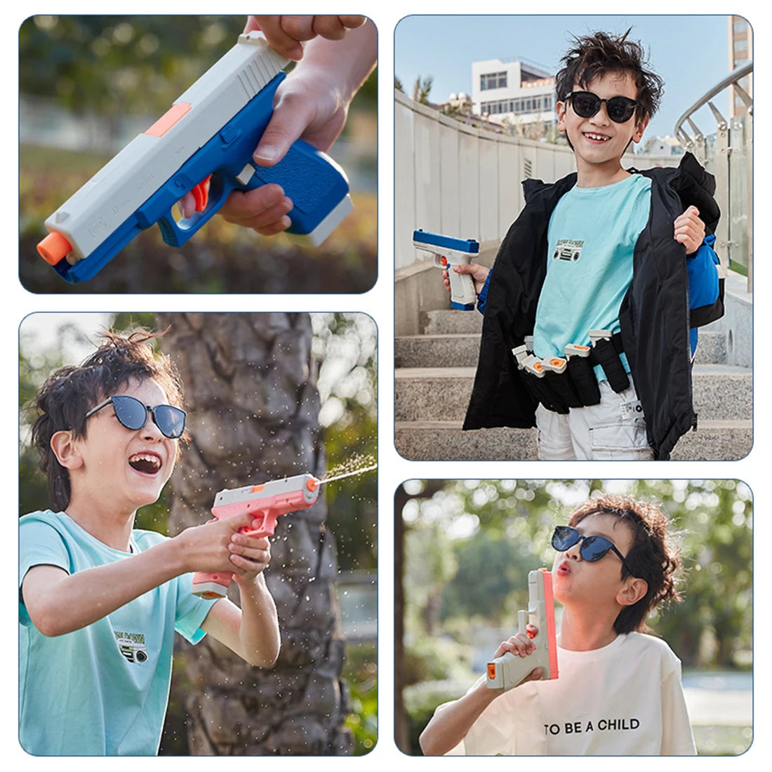 WaterGlockz Ultimate Vault™ — Multi-Variant Electric Water Gun Bundle