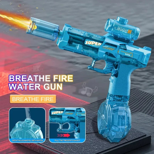NightBeam™ Electric Water Gun with LED Lights – Automatic Water Blaster for Kids & Adults | WaterGlockz