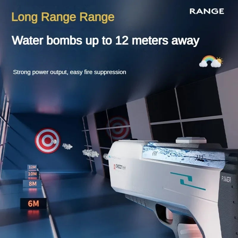WaterGlockz AquaBurst™ High-Pressure Electric Water Gun