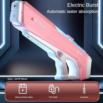 WaterGlockz AquaBurst™ High-Pressure Electric Water Gun