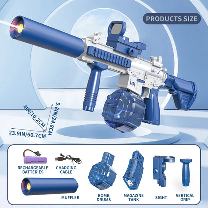 WaterGlockz ColorStrike™ M4 Electric Water Gun