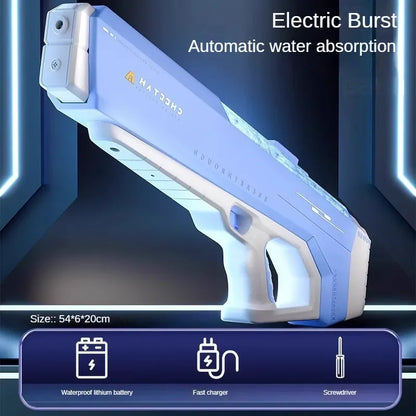WaterGlockz AquaBurst™ High-Pressure Electric Water Gun