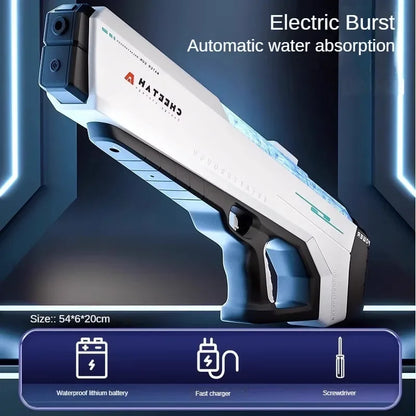 WaterGlockz AquaBurst™ High-Pressure Electric Water Gun