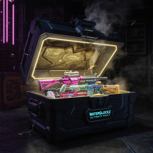WaterGlockz Ultimate Vault™ — Multi-Variant Electric Water Gun Bundle